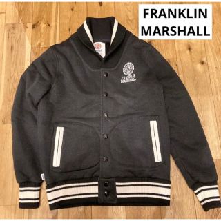 フランクリンアンドマーシャル(FRANKLIN&MARSHALL)の美品送料込み　フランクリンマーシャル　スタジャン　ブラック　S(スタジャン)