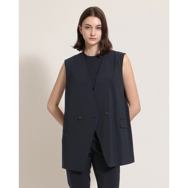 theory luxe 23SS 完売 SYCAMORE ジレ カラーレスベスト | www.cranio