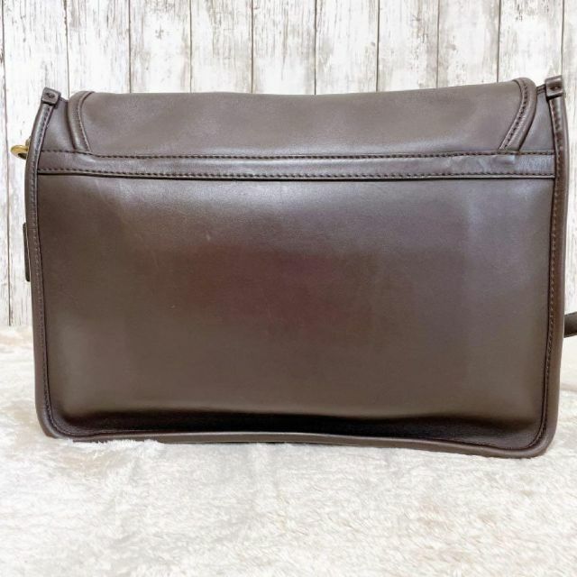 OLD COACH ショルダーバッグ Legacy レザー ターンロック A4可