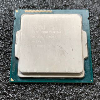 CPU Intel Xeon E3 1281 v3 動作確認済み(PCパーツ)