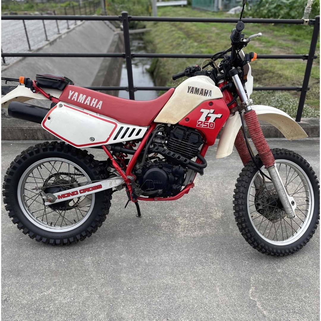 ヤマハ - ヤマハ YAMAHA TT250 逆車 エンデューロ オフロード バイクの