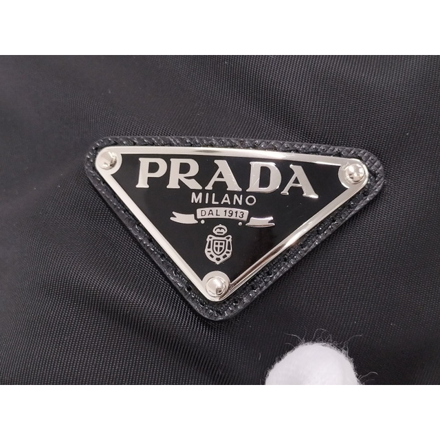 PRADA(プラダ)のPRADA バケット ハット ナイロン ブラック 2HC137 ＃L レディースの帽子(ハット)の商品写真