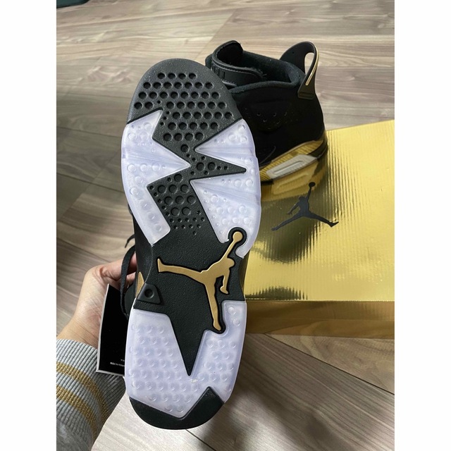 NIKE(ナイキ)のエアジョーダン6レトロ　ブラック メンズの靴/シューズ(スニーカー)の商品写真