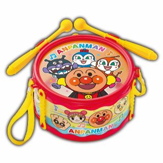 【特価商品】アンパンマン うちの子天才 ドラム(楽器のおもちゃ)