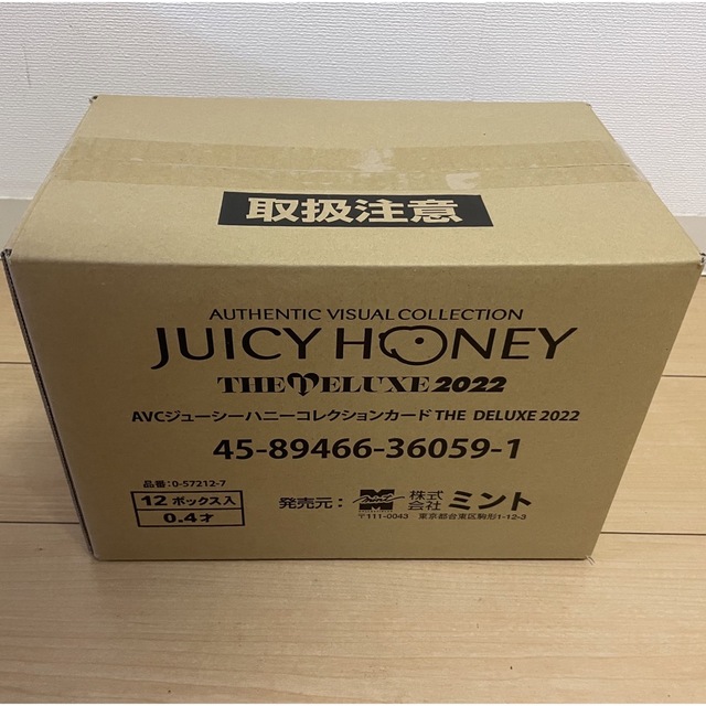 安心発送】 ジューシーハニーTHE DELUXE 2022 未開封カートン12box Box