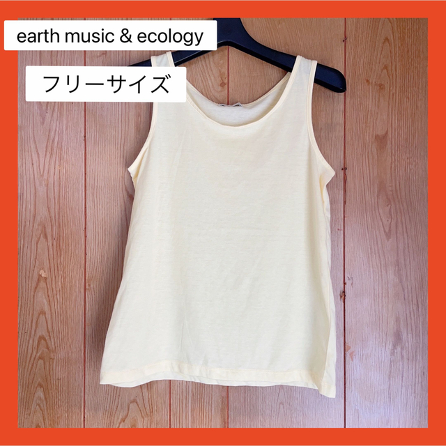 未使用Earth タンクトップ フリーサイズ タンクトップ