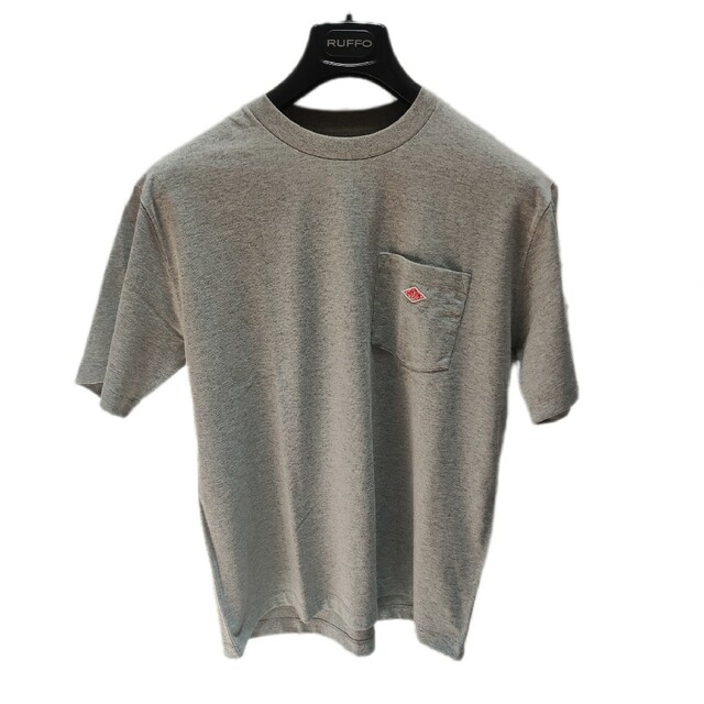 DANTON(ダントン)のダントン ショートスリーブ ボケットTシャツ TOP GREY M メンズのトップス(Tシャツ/カットソー(半袖/袖なし))の商品写真