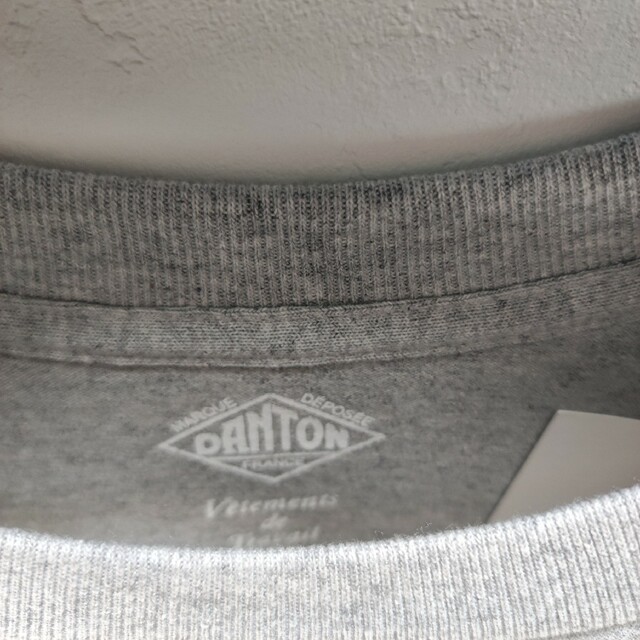 DANTON(ダントン)のダントン ショートスリーブ ボケットTシャツ TOP GREY M メンズのトップス(Tシャツ/カットソー(半袖/袖なし))の商品写真