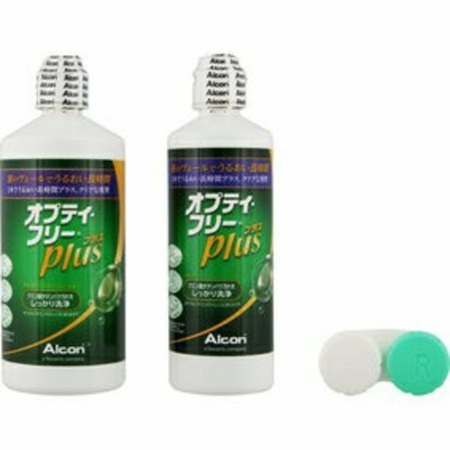 35%引※(送別)オプティ・フリー プラス プレミアムパック 360+240ml インテリア/住まい/日用品の日用品/生活雑貨/旅行(日用品/生活雑貨)の商品写真