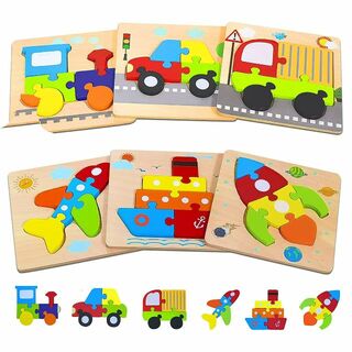 【数量限定】モンテッソーリ木製パズル 教育おもちゃ 幼児用木製ジグソーパズル6歳(その他)