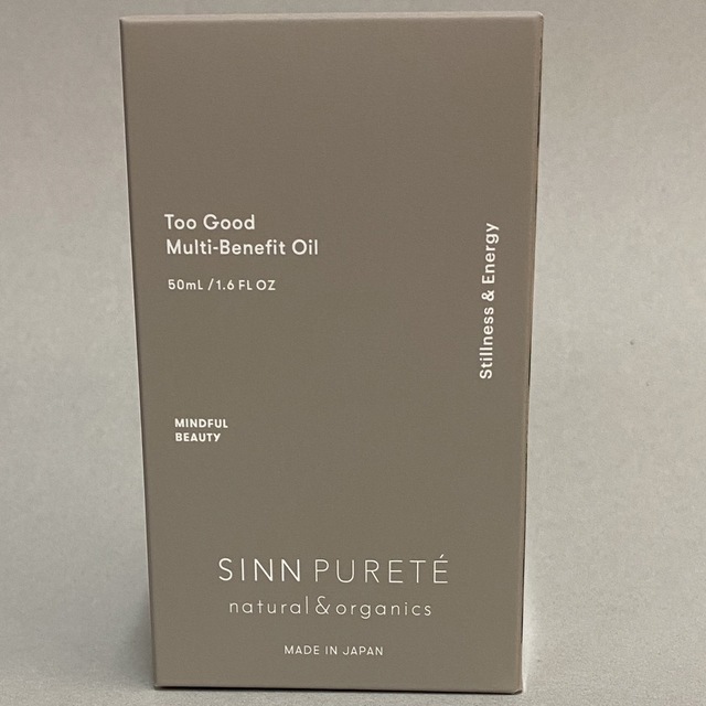 SINN PURETE(シンピュルテ)のトゥーグッド　マルチベネフィットオイル　50ml（静けさとエナジー） コスメ/美容のヘアケア/スタイリング(オイル/美容液)の商品写真