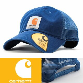 カーハート(carhartt)のメッシュキャップ 帽子 カーハート  青 2JPCN-01 USA ワークウェア(キャップ)