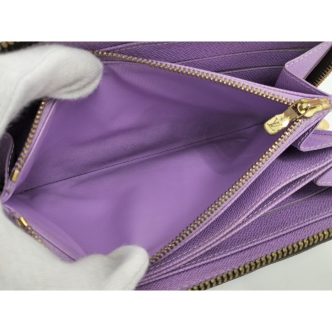 LOUIS VUITTON - LOUIS VUITTON ジッピーウォレット ラウンド LOUIS VUITTON - LOUIS VUITTON ジッピーウォレット ラウンド