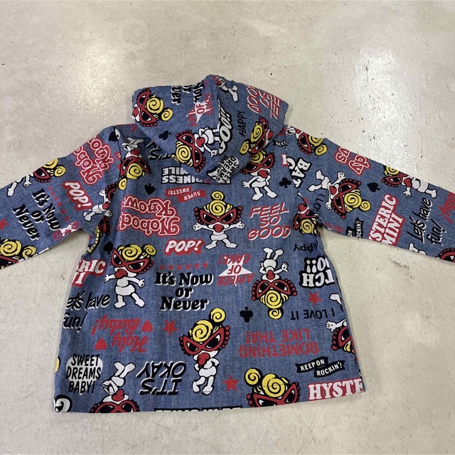 HYSTERIC MINI(ヒステリックミニ)のHYSTERICMINI  シャンブレパーカ90 キッズ/ベビー/マタニティのベビー服(~85cm)(その他)の商品写真