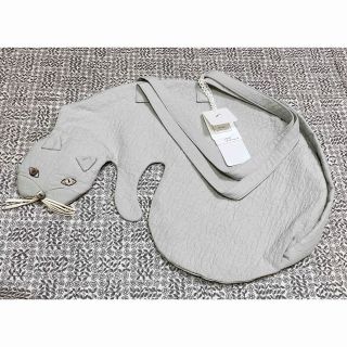 新品 ミナペルホネン mima perhonen ミャオ バッグ ねこ ネコ 猫