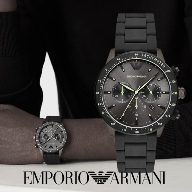 Emporio Armani(エンポリオアルマーニ)のエンポリオアルマーニ 腕時計 AR11410 メンズの時計(腕時計(アナログ))の商品写真