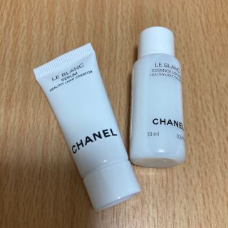 シャネル(CHANEL)のCHANEL ルブラン化粧水&美容液セット(サンプル/トライアルキット)