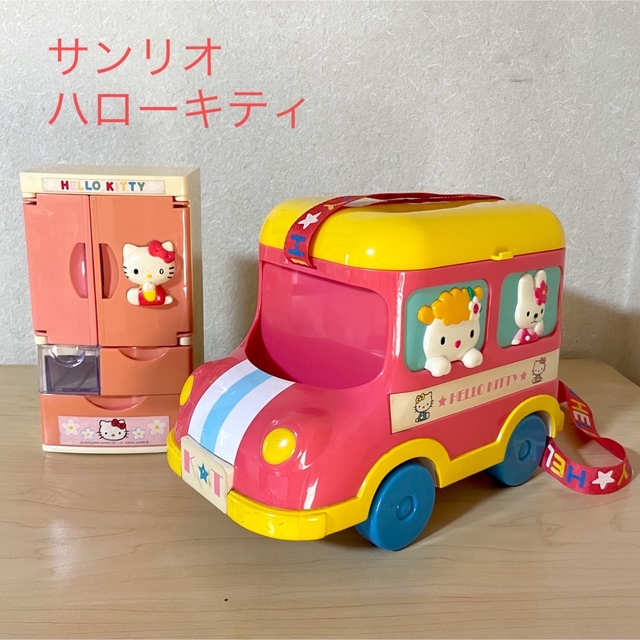 ハローキティ - サンリオ ハローキティ おもちゃ 2個セットの ハローキティ - サンリオ ハローキティ おもちゃ 2個セットの