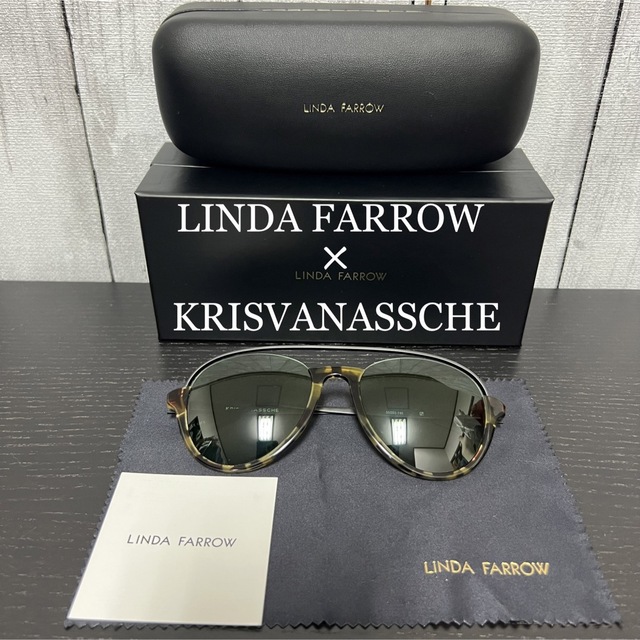 LINDAFARROW未使用！LINDA FARROW×KRISVANASSCHE コラボアイウェア