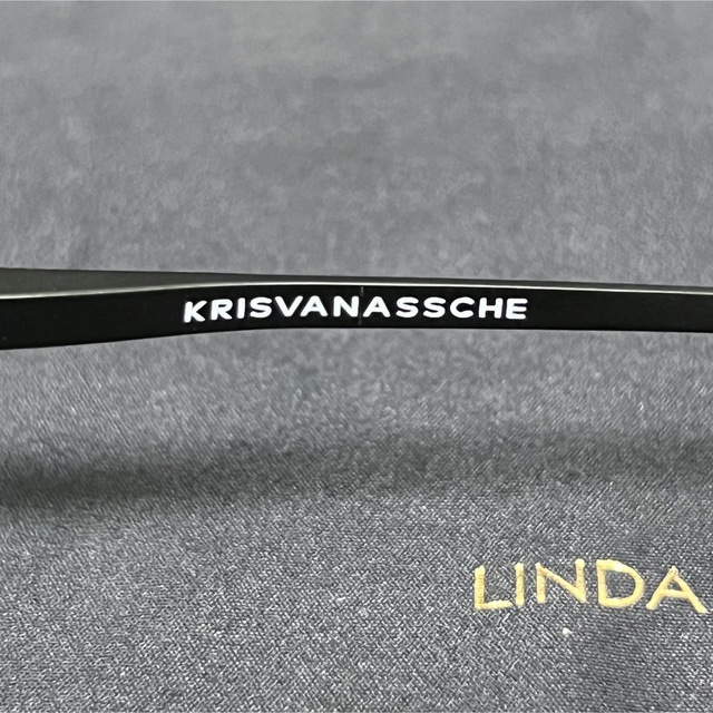 Linda Farrow(リンダファロー)の未使用！LINDA FARROW×KRISVANASSCHE コラボアイウェア メンズのファッション小物(サングラス/メガネ)の商品写真