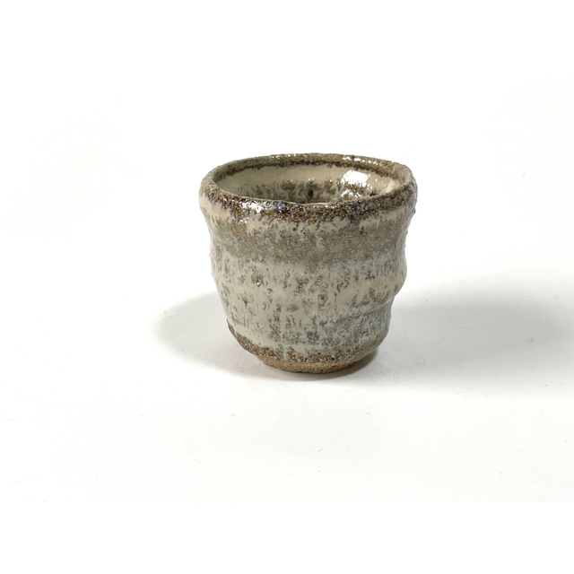 紫唐津 花入 岡本作礼 茶道具 - 工芸品 紫唐津 花入 岡本作礼 茶道具 - 工芸品
