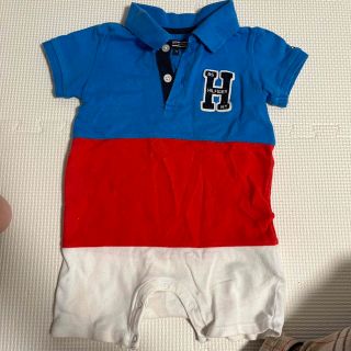 トミーヒルフィガー(TOMMY HILFIGER)のトミーヒルフィガー　半袖ロンパース　(ロンパース)