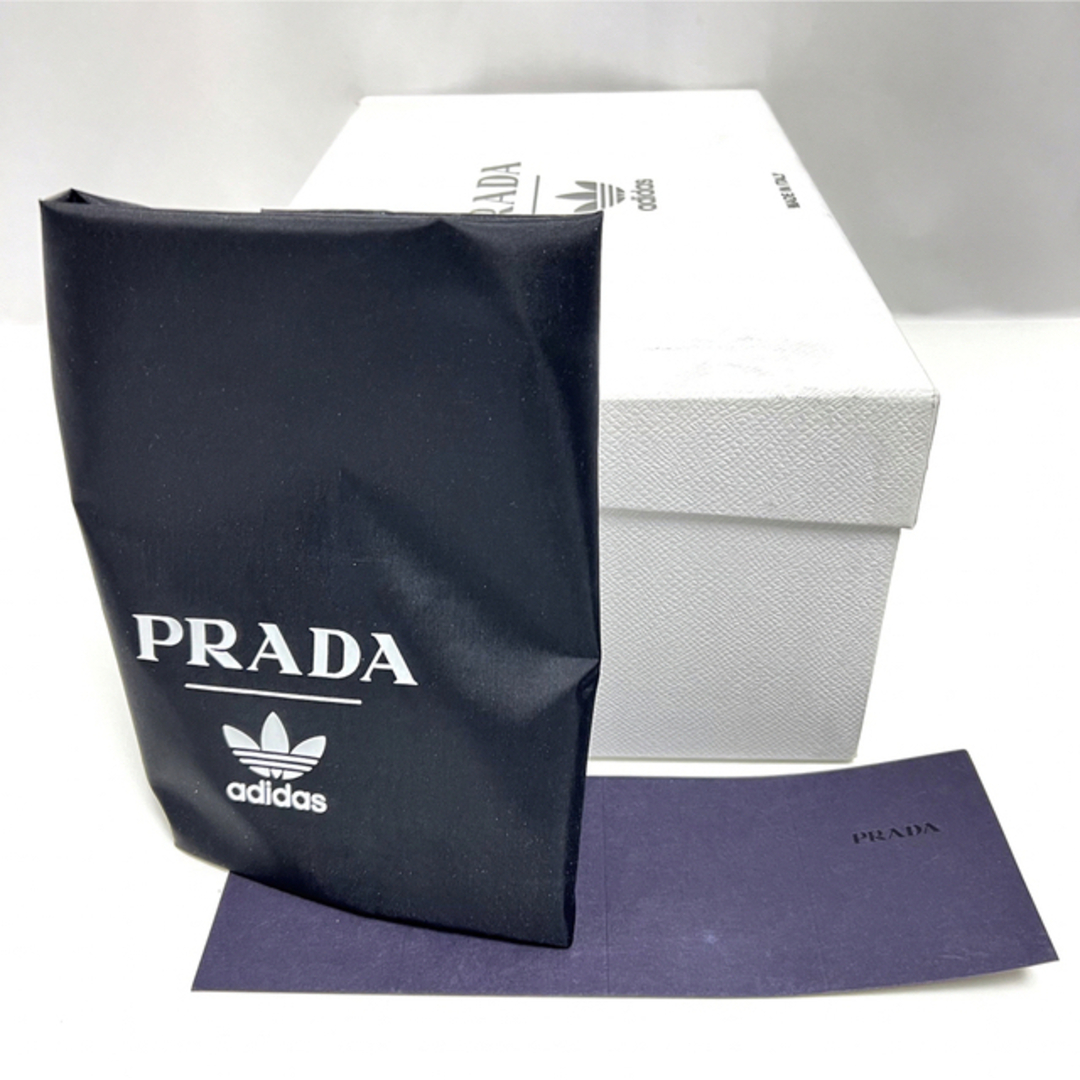 28.5cm 新品 adidas プラダ PRADA スーパースター スニーカー