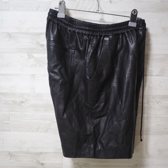 Alexander Wang(アレキサンダーワン)のT by ALEXANDER WANG Washed LeatherShorts メンズのパンツ(ショートパンツ)の商品写真