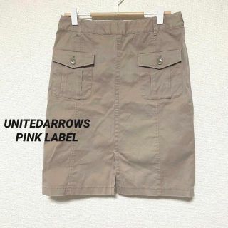 ユナイテッドアローズ(UNITED ARROWS)の3131 UNITEDARROWS PINK LABEL 膝上 スカート(ひざ丈スカート)