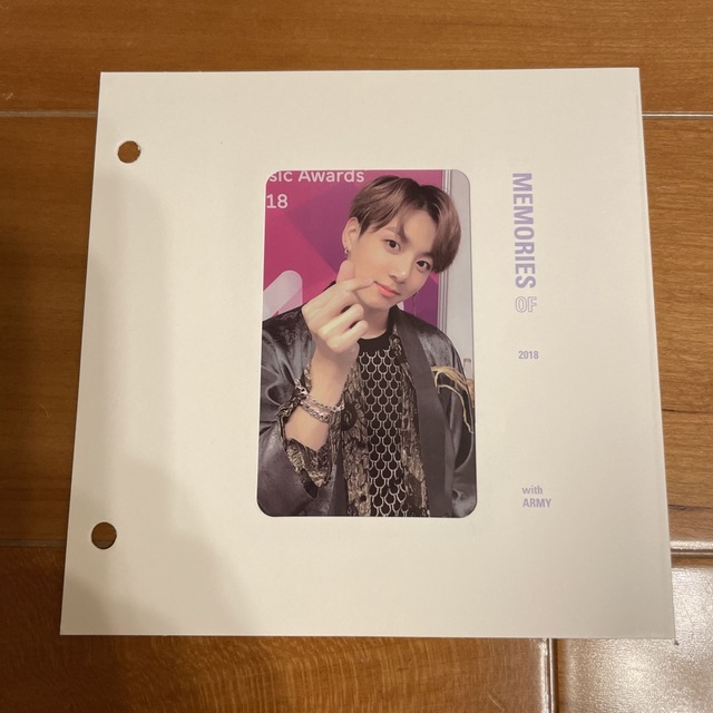 BTS MEMORIES OF 2018 Blu-ray ランダム　トレカ　グクCD