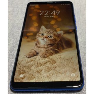 スマホ/家電/カメラXiaomi mi Max３グローバルロム 6GB 128GB