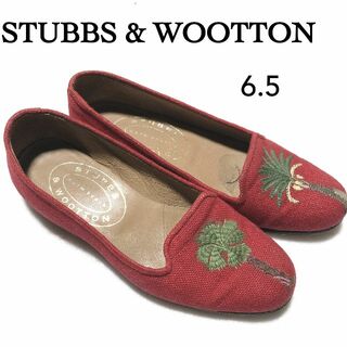 STUBBS & WOOTTON スリッポン 6.5/スタブス＆ウートン ④(ローファー/革靴)