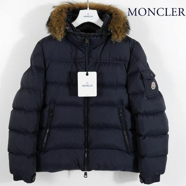 MONCLER - モンクレール MARQUE ファー付 1サイズ DISTタグ 国内正規品
