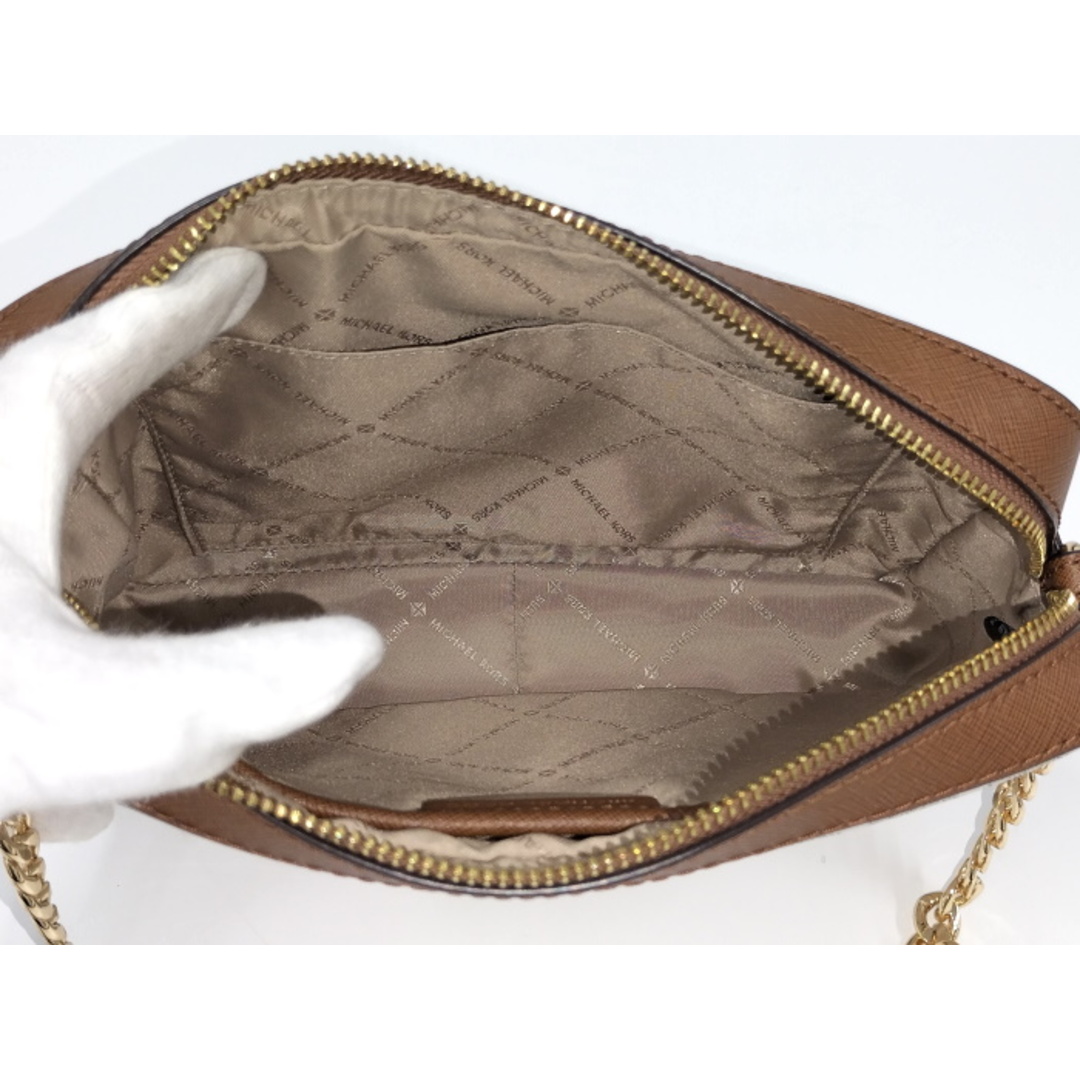 Michael Kors(マイケルコース)のMICHAEL KORS ショルダーバッグ PVC アイボリー ブラウン レディースのバッグ(ショルダーバッグ)の商品写真