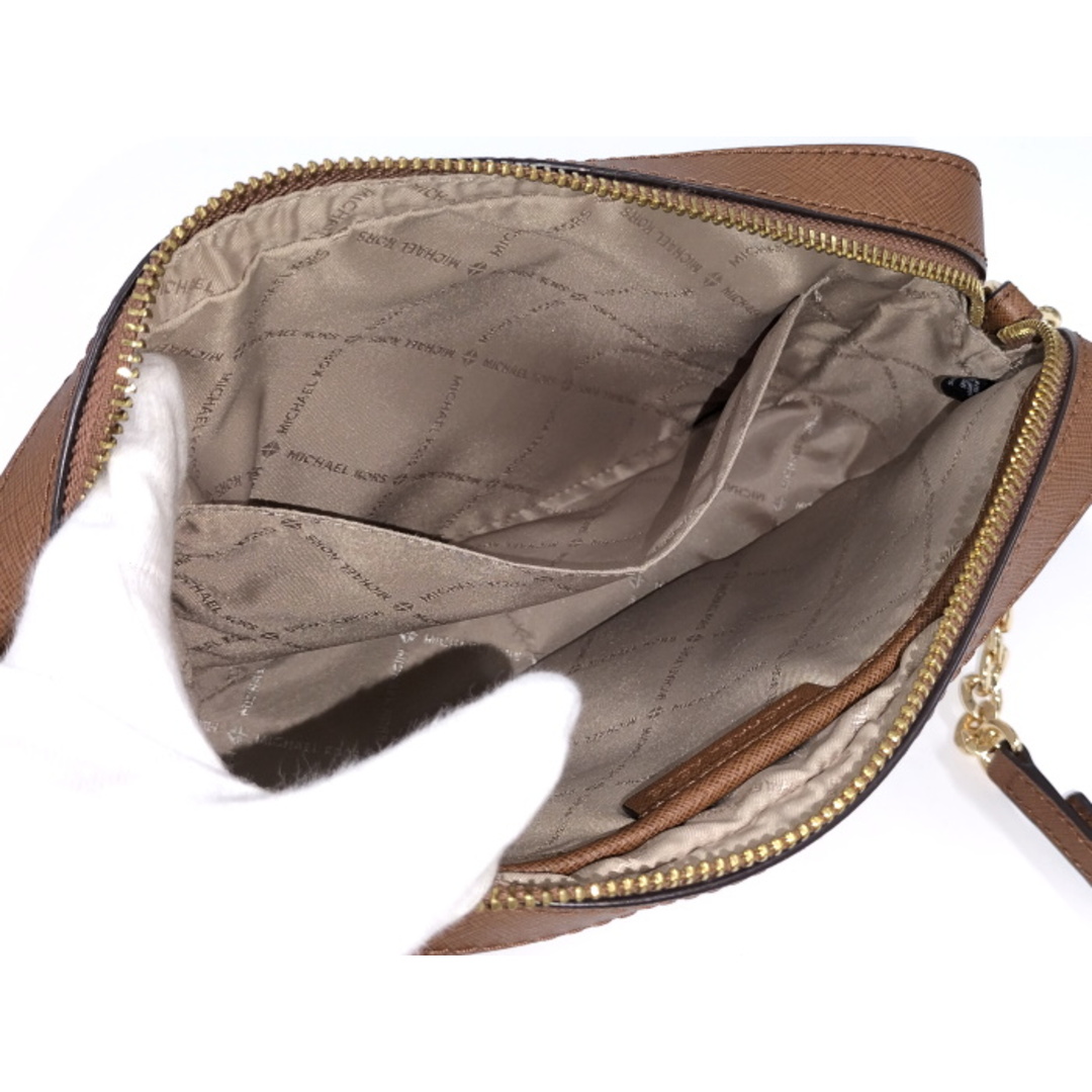 Michael Kors(マイケルコース)のMICHAEL KORS ショルダーバッグ PVC アイボリー ブラウン レディースのバッグ(ショルダーバッグ)の商品写真
