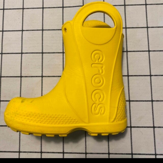 crocs(クロックス)のクロックス　長靴　Ｃ７ キッズ/ベビー/マタニティのベビー靴/シューズ(~14cm)(長靴/レインシューズ)の商品写真