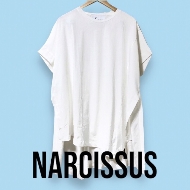 【新品・未使用】Tシャツ 白 白T 無地 ナルシス Narcissus