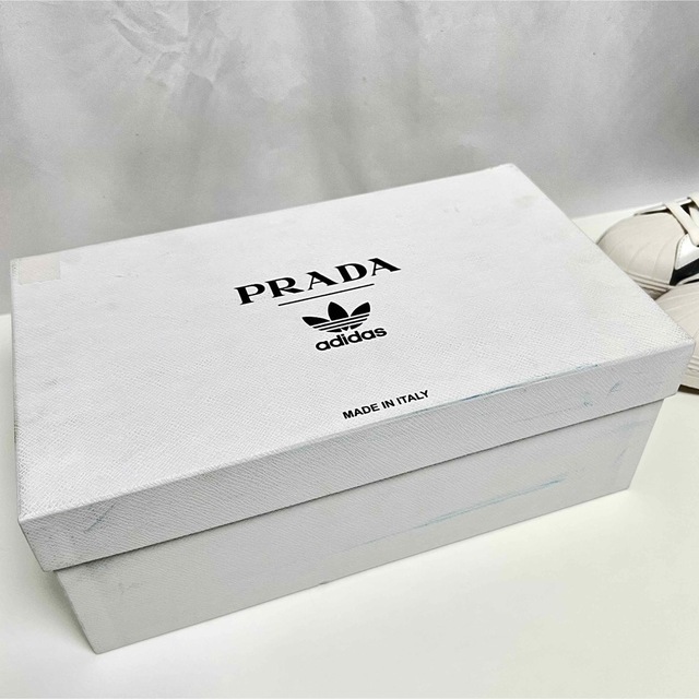 PRADA - 29.5cm 新品 adidas プラダ PRADA スーパースター スニーカー