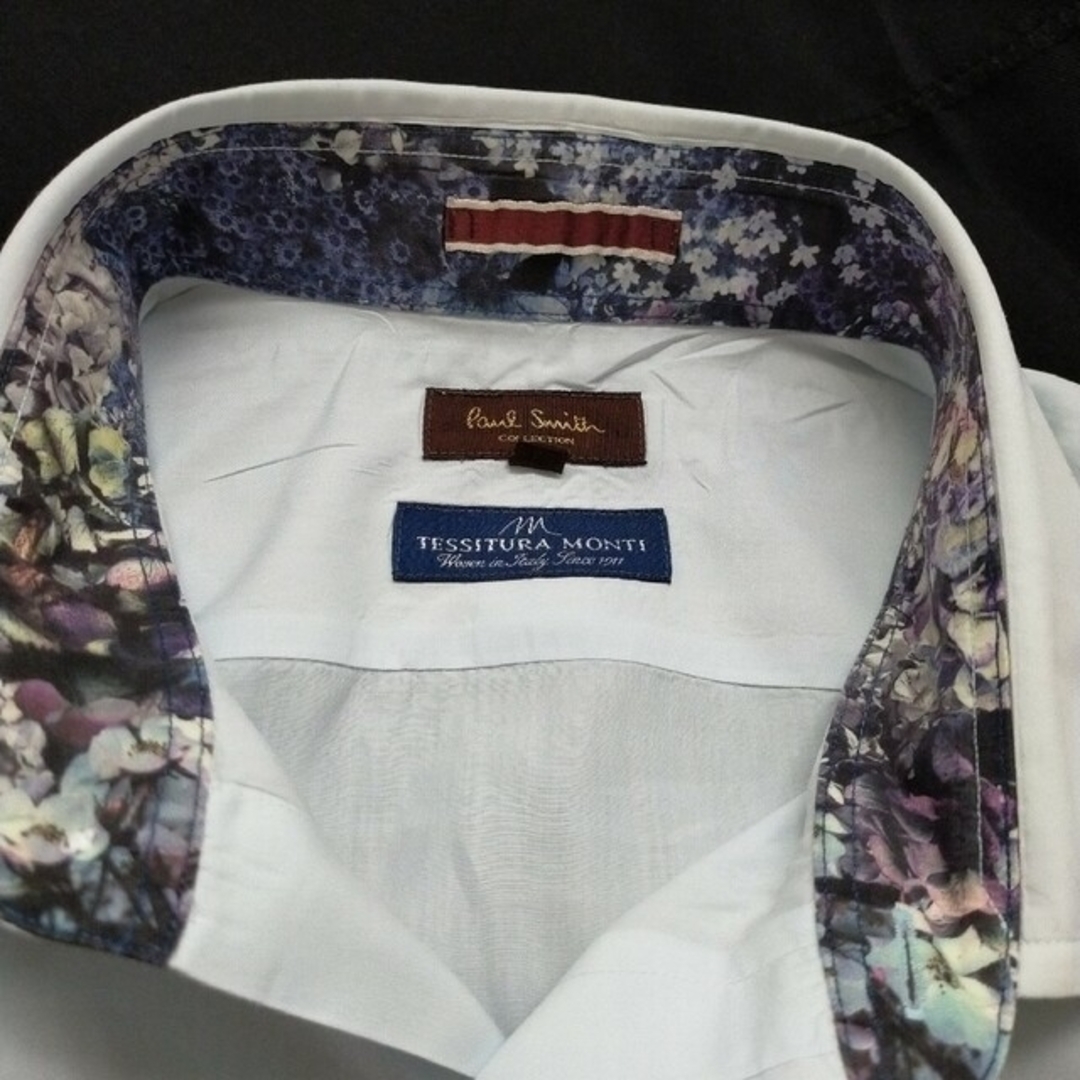 Paul Smith COLLECTION - Paul Smith COLLECTION 襟袖裏小花柄 Paul Smith COLLECTION - Paul Smith COLLECTION 襟袖裏小花柄