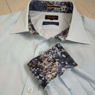 ポールスミスコレクション(Paul Smith COLLECTION)のPaul Smith COLLECTION 襟袖裏小花柄シャツ リバティプリント(シャツ)