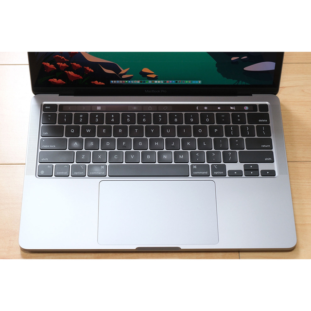 Apple(アップル)のMacBook Pro 13インチ M1 / 16GB US配列 スマホ/家電/カメラのPC/タブレット(ノートPC)の商品写真