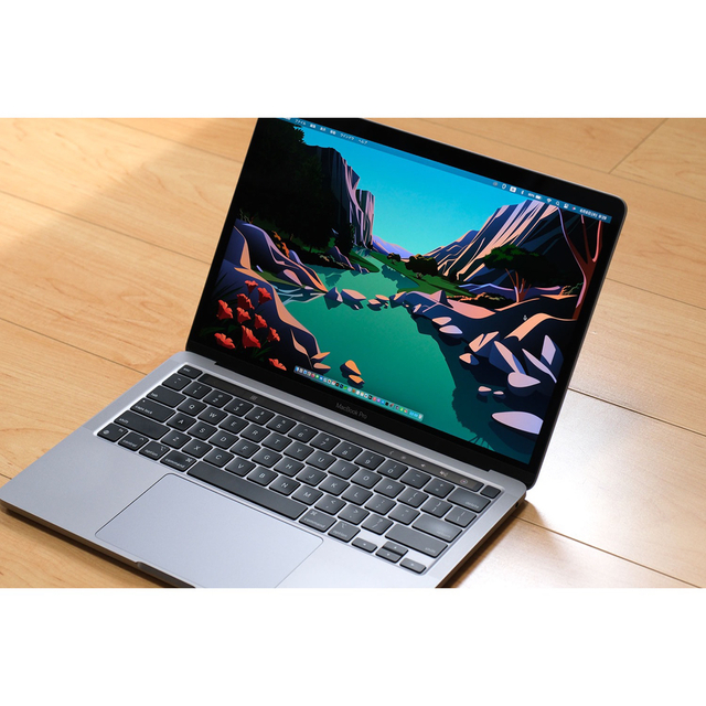 Apple(アップル)のMacBook Pro 13インチ M1 / 16GB US配列 スマホ/家電/カメラのPC/タブレット(ノートPC)の商品写真