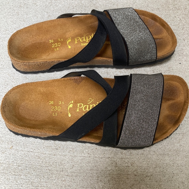 BIRKENSTOCK - ビルケンシュトック ラメシルバーの通販 by カオラ