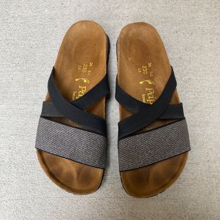 ビルケンシュトック(BIRKENSTOCK)のビルケンシュトック　ラメシルバー(サンダル)