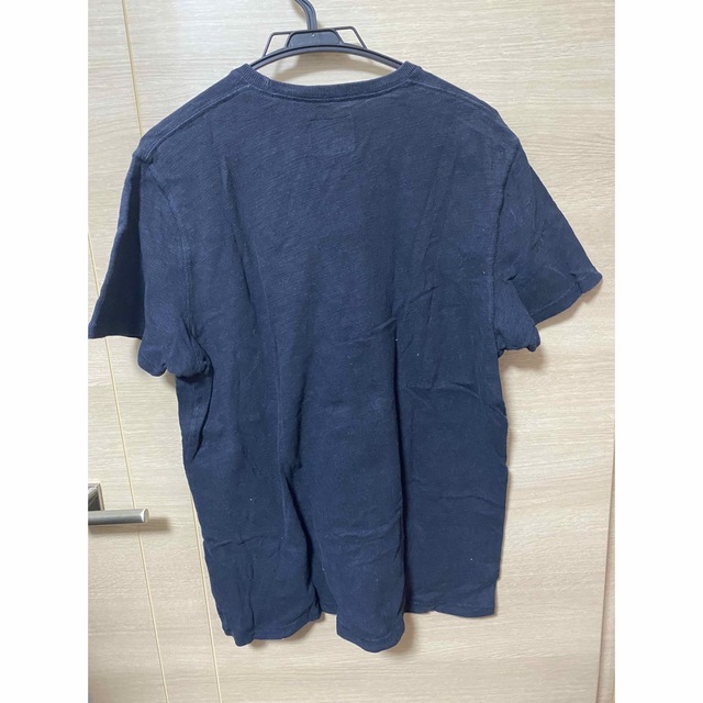 Abercrombie&Fitch(アバクロンビーアンドフィッチ)のTシャツ　アバクロ　ネイビー　L メンズのトップス(Tシャツ/カットソー(半袖/袖なし))の商品写真