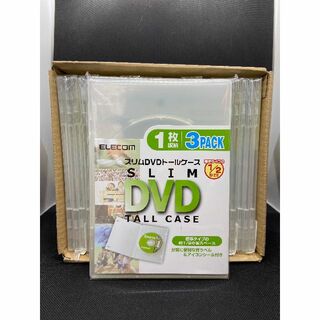 エレコム(ELECOM)のエレコム DVDスリムケース CCD-DVDS01CR 10枚セット(その他)