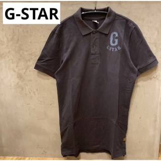 ジースター(G-STAR RAW)の送料込み　ジースターロー　ポロシャツ　ネイビー　XS(ポロシャツ)