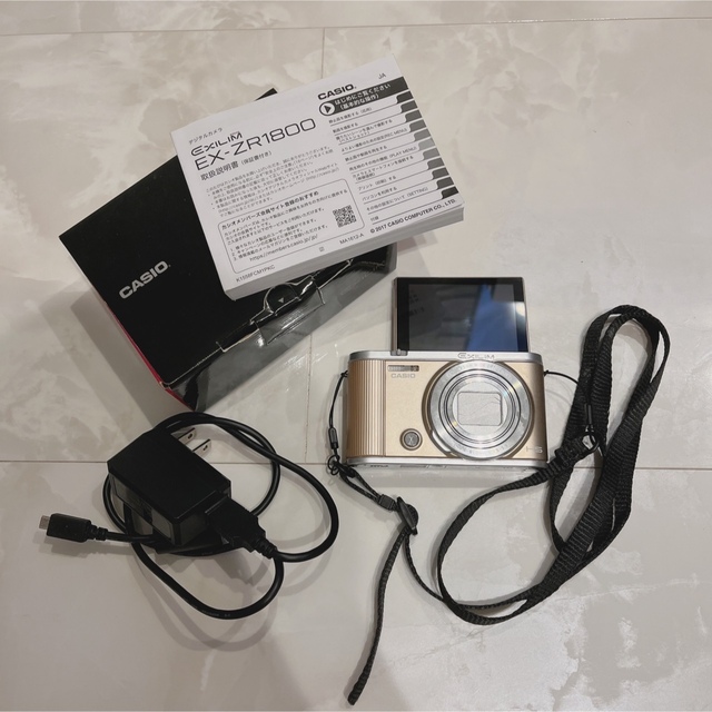 CASIO HIGH SPEED EXILIM EX-ZR1800GD-