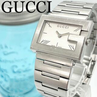 40 GUCCI グッチ時計　レディース腕時計　Gロゴ　ホワイト　人気
