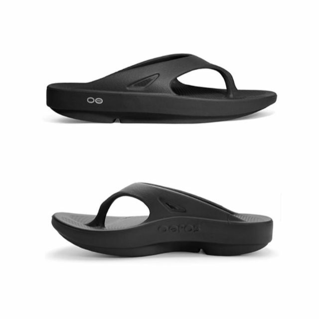 OOFOS(ウーフォス)のOOFOS リカバリーサンダル ブラック 26cm(EU40) メンズの靴/シューズ(サンダル)の商品写真